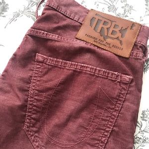 True Religion Bobby Corduroy Jeans